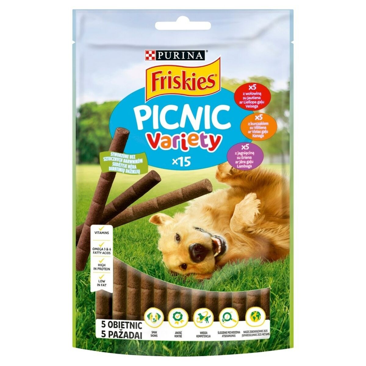 PURINA NESTLE PURINA FRISKIES piknikový variét 126 g