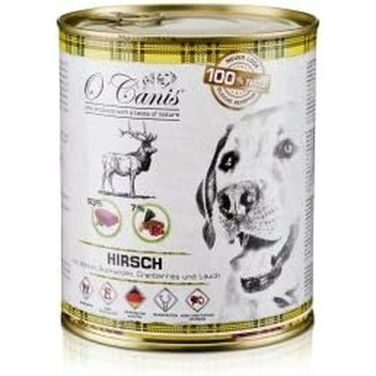 O'Canis O&#039;CANIS konzervované krmivo pre psov - mokré krmivo - jeleň s pohánkou - 400 g