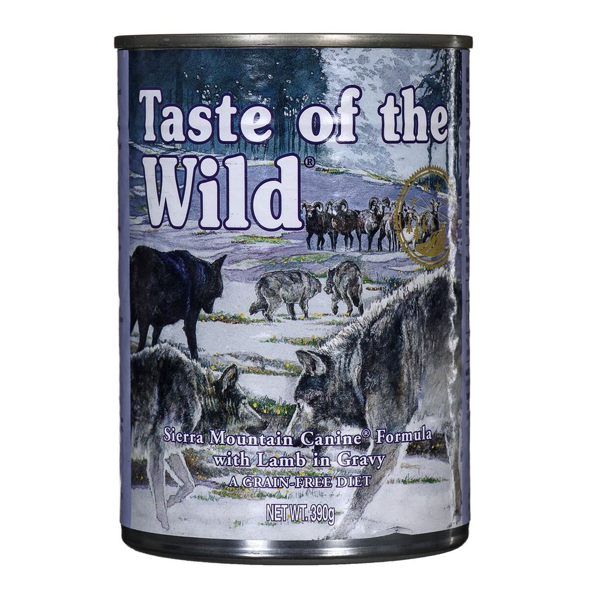 Taste of the Wild CHUŤ DIVOKEJ Sierra Mountain - Mokré krmivo pre psov - 390 g