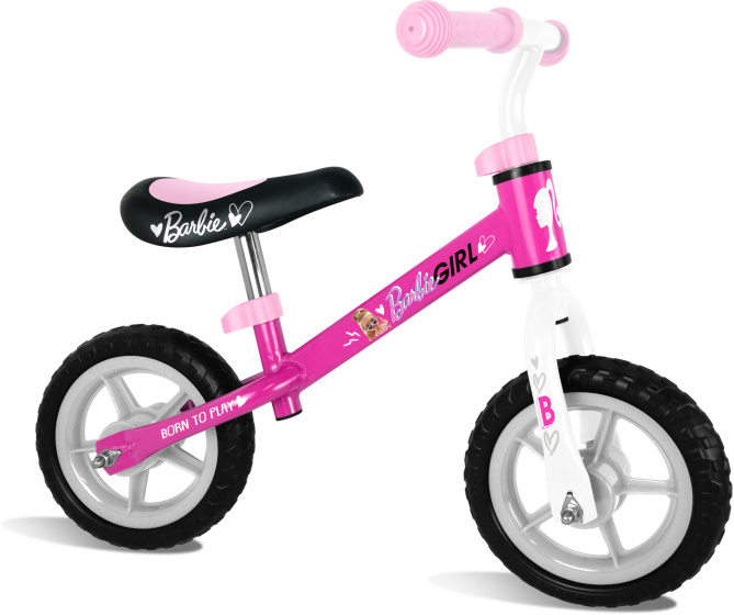 Mattel Barbie Loopfiets sa stretla s 2 wielen 10&quot; Girls Pink