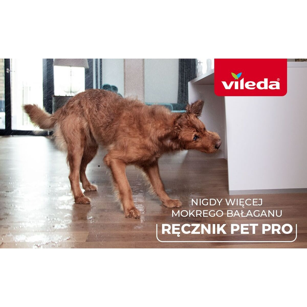 VILEDA Vileda PET PRO M mikrovláknová utierka pre domáce zvieratá