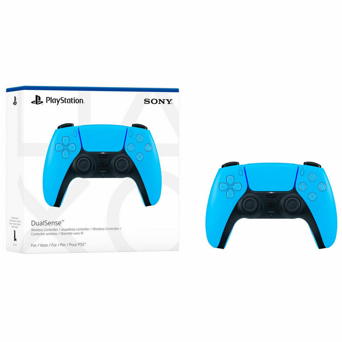 Bezdrôtový ovládač Sony PlayStation 5 Gamepad DualSense Starlight Blue V2