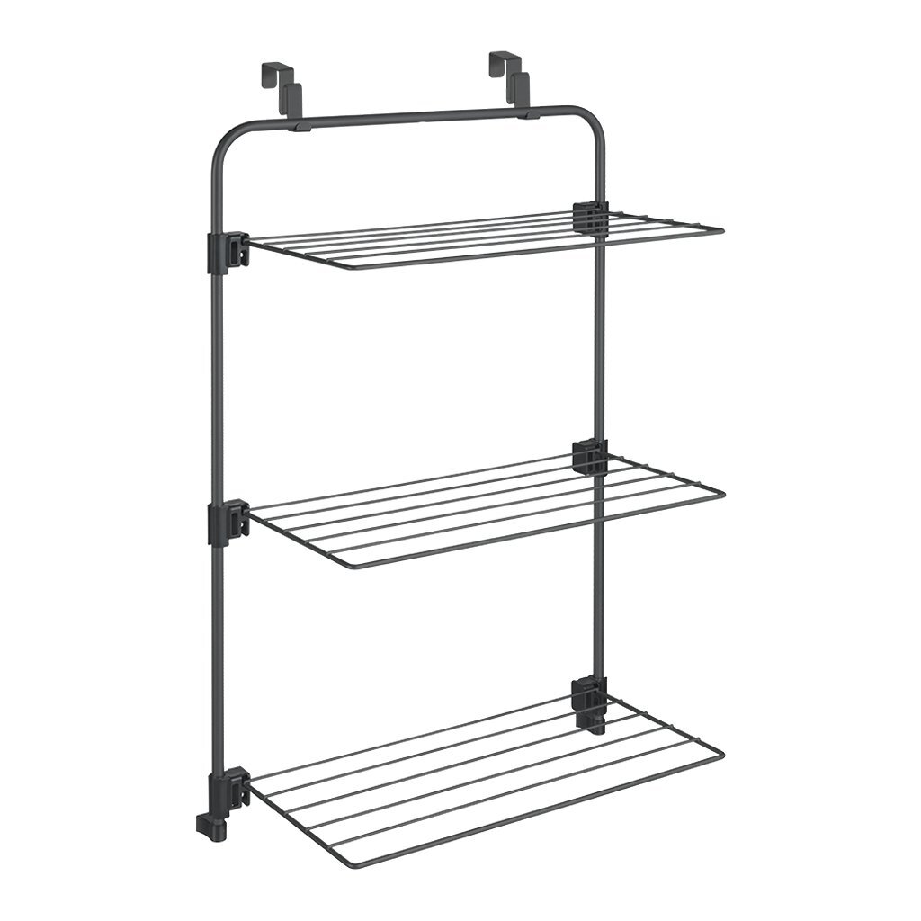 Metaltex Gale Sušiak 11 m Šnúra na bielizeň 57x31x98 cm Čierna