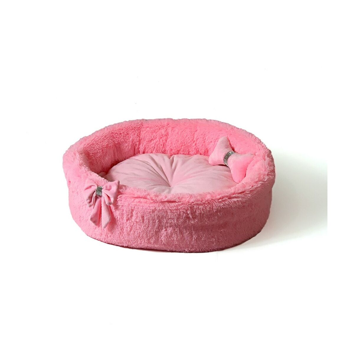 Go Gift GO GIFT Blush pink L - pelech pre domáce zvieratá - 55 x 52 x 18 cm