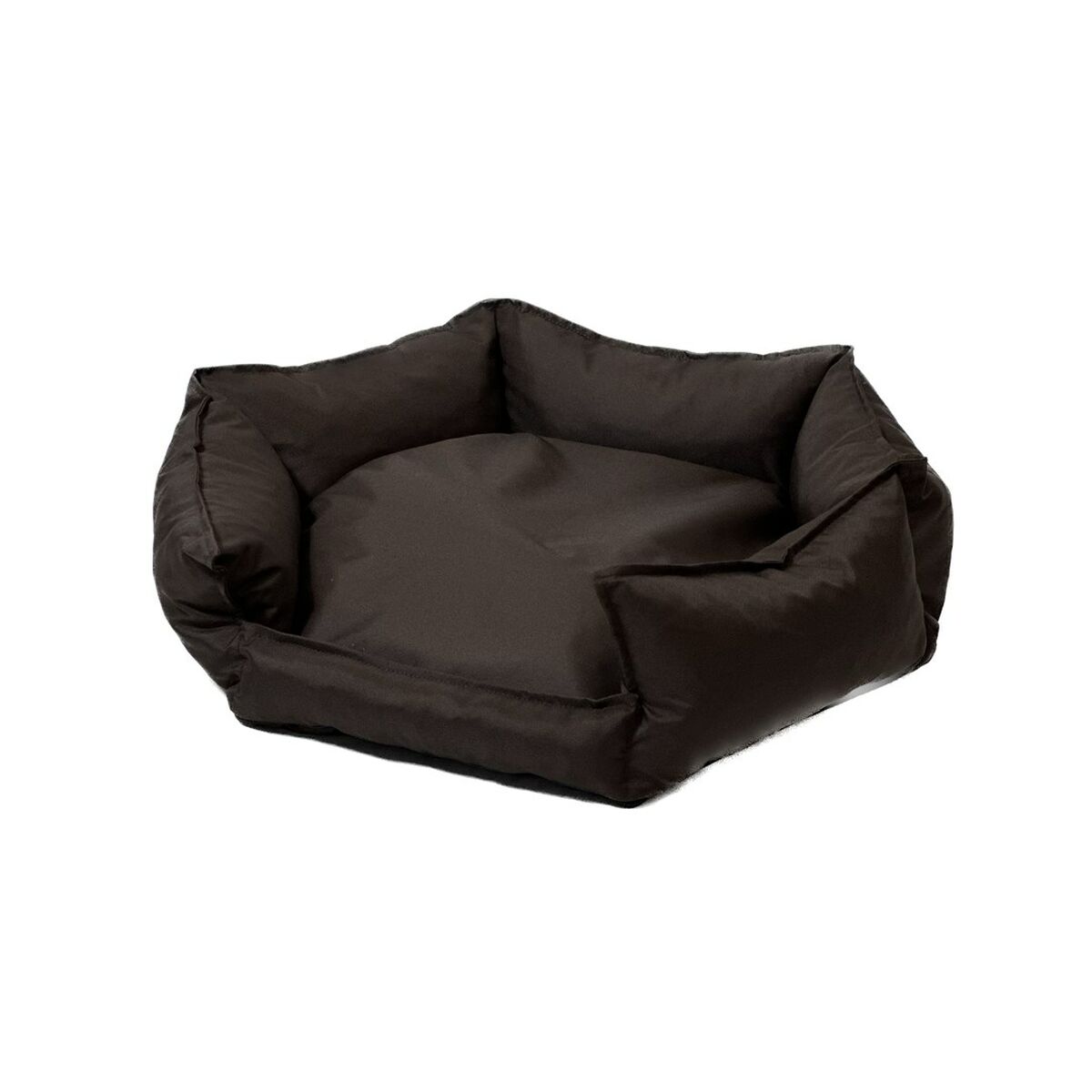 Go Gift GO GIFT - Šesťuholníkový čierny XL - pelech pre domáce zvieratá - 75 x 55 x 15 cm