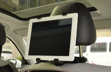 Držalo za iPad v avtomobilu z namestitvijo na naslon za glavo
