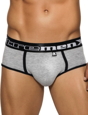 Pánské slipy Xtremen Classic Brief šedé, Velikost oblečení M Pánské slipy Xtremen Classic Brief šedé, Velikost oblečení M