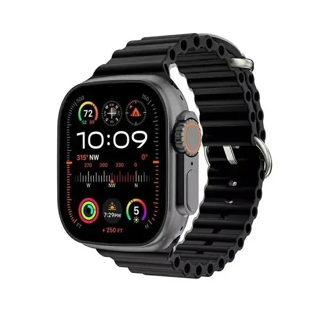 Chytré hodinky T1000 Ultra 7v1 - černé