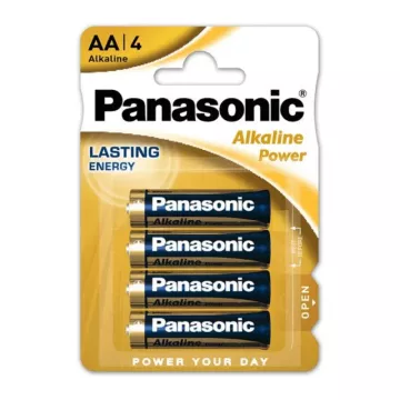 Tužkové baterie Bronze - 4x AA - Panasonic