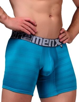 Boxeri Xtremen Microfiber Boxer Jacquard Sea Water, 1 perechi, mărimea XL Boxeri Xtremen Microfiber Boxer Jacquard Sea Water, 1 perechi, mărimea XL