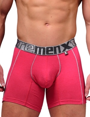 Boxeri Xtremen Microfiber Boxer Live Red, 1 perechi, mărimea M Boxeri Xtremen Microfiber Boxer Live Red, 1 perechi, mărimea M
