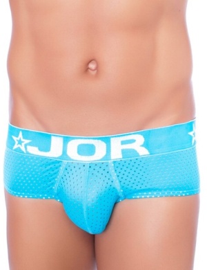 Pánské slipy Jor Rally Brief tyrkysové modré, Velikost oblečení M Pánské slipy Jor Rally Brief tyrkysové modré, Velikost oblečení M
