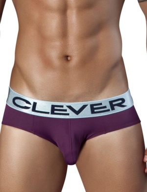 Pánské slipy Clever Bishop Latin Brief fialové, Velikost oblečení M Pánské slipy Clever Bishop Latin Brief fialové, Velikost oblečení M