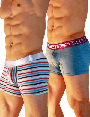 Pánské boxerky Xtremen 2 Pack-Cotton Boxer ChK, Velikost oblečení XL Pánské boxerky Xtremen 2 Pack-Cotton Boxer ChK, Velikost oblečení XL