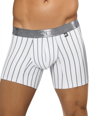 Boxeri Xtremen Microfiber Boxer albe, 1 perechi, mărimea M Boxeri Xtremen Microfiber Boxer albe, 1 perechi, mărimea M