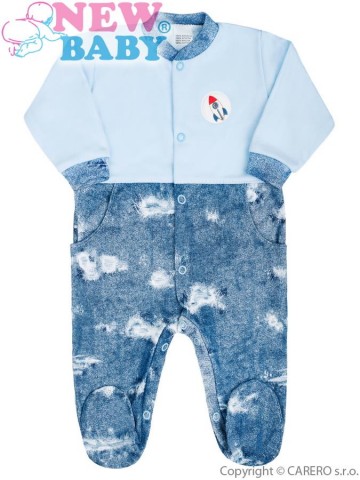 Dojčenský overal New Baby Light Jeansbaby modrý Dojčenský overal New Baby Light Jeansbaby modrý