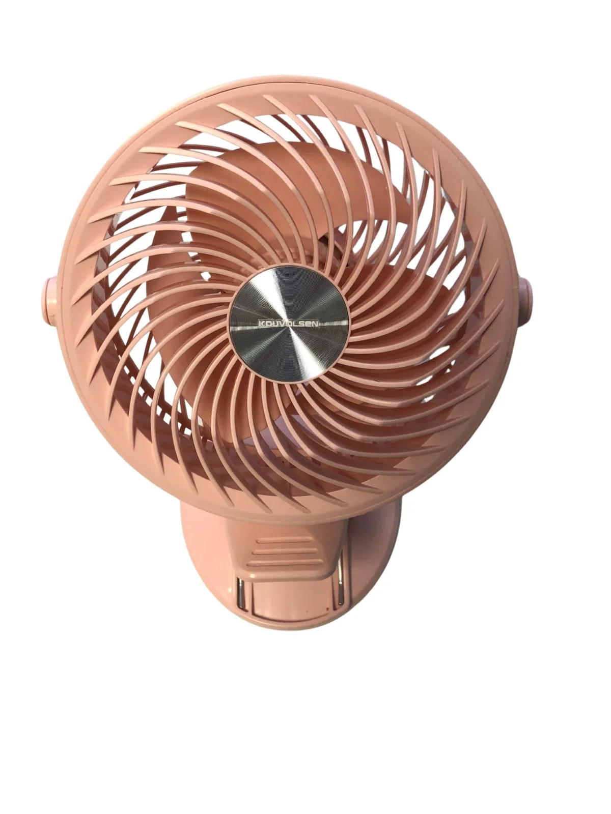 Stolní ventilátor KOUVOLSEN KOS-19005 s klipem - růžový