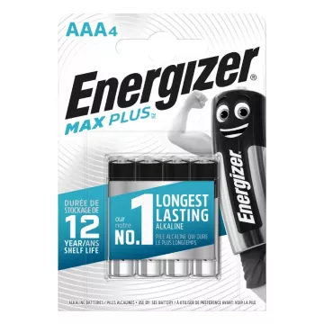 Baterii micropencil MAX Plus - 4x AAA - Energizer