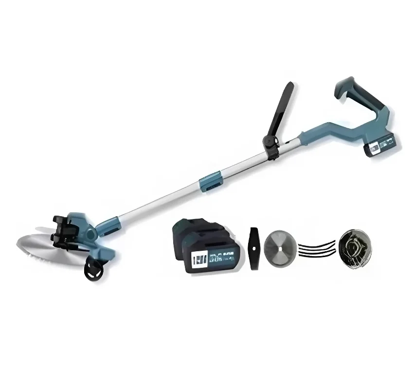 Akumulátorový křovinořez s LCD displejem HAYAMI HA-1041 + 2x baterie + kotouče + příslušenství