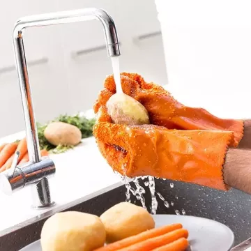 Rękawiczki do mycia i obierania owoców i warzyw - InnovaGoods