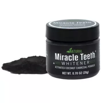 Kokosové uhlie na bielenie zubov Miracle Teeth