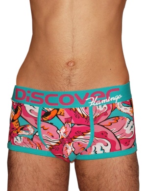 Pánské boxerky Discover Flamingo, Velikost oblečení S Pánské boxerky Discover Flamingo, Velikost oblečení S