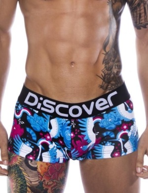 Pánské boxerky Discover Osaka Black Trunk, Velikost oblečení XL Pánské boxerky Discover Osaka Black Trunk, Velikost oblečení XL