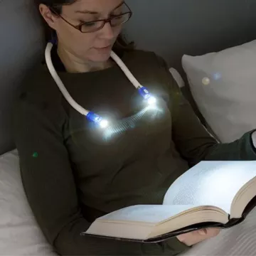 LED lampička na čítanie - na krk - InnovaGoods