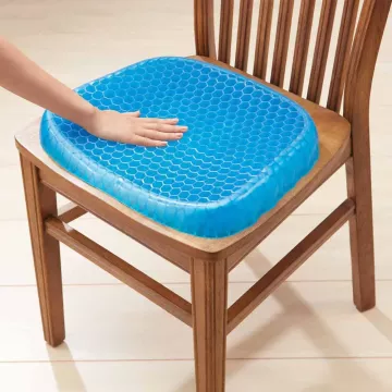 Żelowa poduszka do siedzenia na krzesło z antypoślizgowym pokryciem