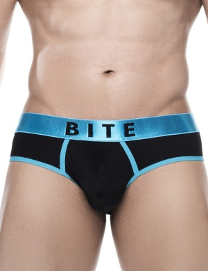 Pánské slipy BiteWear - Briefs modré, Velikost oblečení L Pánské slipy BiteWear - Briefs modré, Velikost oblečení L