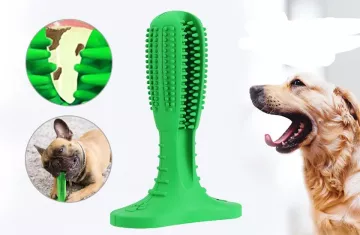 Zubná kefka pre psov - silikónová