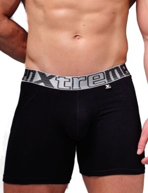 Boxeri Xtremen Sports Boxer Lift Black, 1 perechi, mărimea M Boxeri Xtremen Sports Boxer Lift Black, 1 perechi, mărimea M