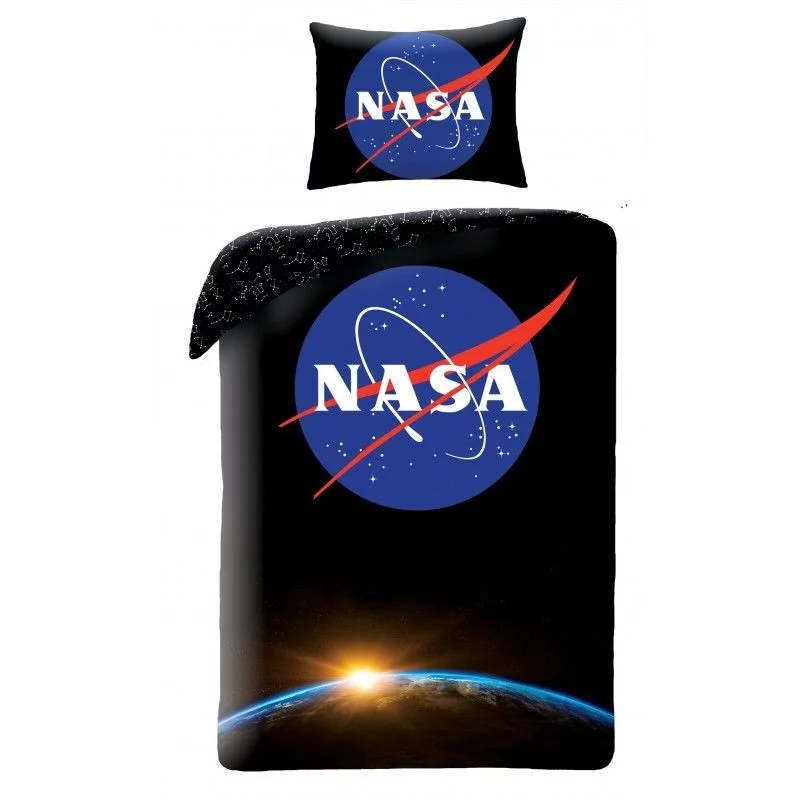 HALANTEX Bavlněné povlečení - NASA Black - 140 x 200 - Halantex