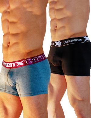 Pánské boxerky Xtremen 2 Pack-Cotton Boxer KO, Velikost oblečení M Pánské boxerky Xtremen 2 Pack-Cotton Boxer KO, Velikost oblečení M