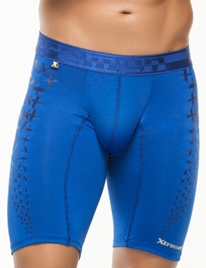 Boxeri Xtremen Sports Boxer Printed albastru King, 1 perechi, mărimea M Boxeri Xtremen Sports Boxer Printed albastru King, 1 perechi, mărimea M