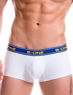 Pánské boxerky B-One Fresh Boxer Color White, Velikost oblečení M Pánské boxerky B-One Fresh Boxer Color White, Velikost oblečení M