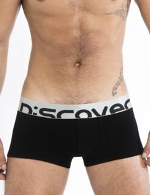 Pánské boxerky Discover Basic Black Trunk, Velikost oblečení XL Pánské boxerky Discover Basic Black Trunk, Velikost oblečení XL