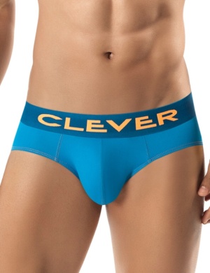Pánské slipy Clever Spezia Latin Brief modré, Velikost oblečení XL Pánské slipy Clever Spezia Latin Brief modré, Velikost oblečení XL