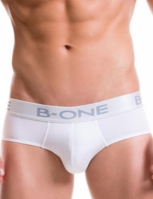Pánské slipy B-One Classic Brief Color White, Velikost oblečení S Pánské slipy B-One Classic Brief Color White, Velikost oblečení S