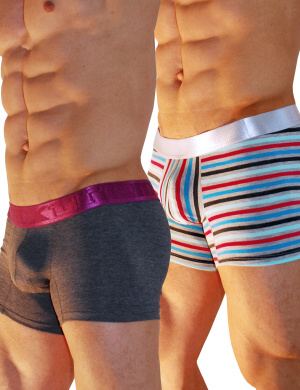 Pánské boxerky Xtremen 2 Pack-Cotton Boxer ChM, Velikost oblečení M Pánské boxerky Xtremen 2 Pack-Cotton Boxer ChM, Velikost oblečení M