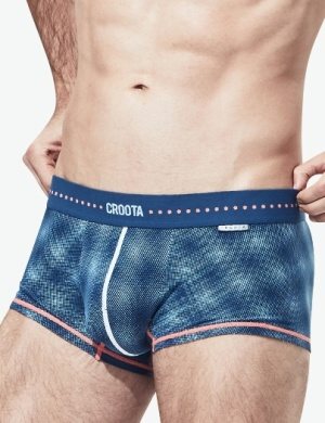 Pánské boxerky Croota Dot Range 01 Blue, Velikost oblečení M Pánské boxerky Croota Dot Range 01 Blue, Velikost oblečení M