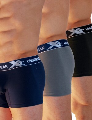 Pánské boxerky Xtremen 3 Pack-Cotton Boxer GKM, Velikost oblečení M Pánské boxerky Xtremen 3 Pack-Cotton Boxer GKM, Velikost oblečení M