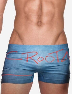 Pánské boxerky Croota Denim Blue 02, Velikost oblečení S - M Pánské boxerky Croota Denim Blue 02, Velikost oblečení S - M