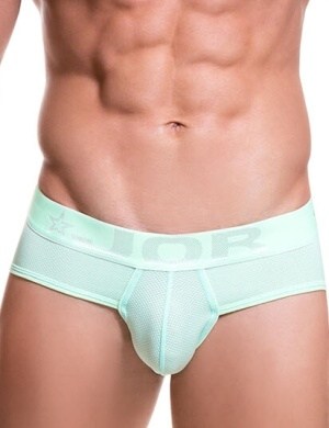 Pánské slipy Jor Mediterraneo Brief Color Mint, Velikost oblečení M Pánské slipy Jor Mediterraneo Brief Color Mint, Velikost oblečení M