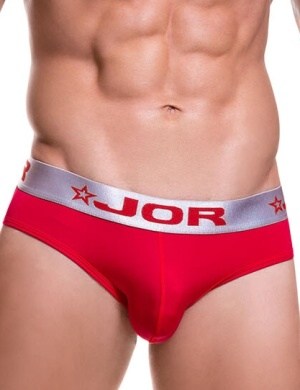 Pánské tanga Jor Soft Bikini-Thong Color Red, Velikost oblečení M Pánské tanga Jor Soft Bikini-Thong Color Red, Velikost oblečení M