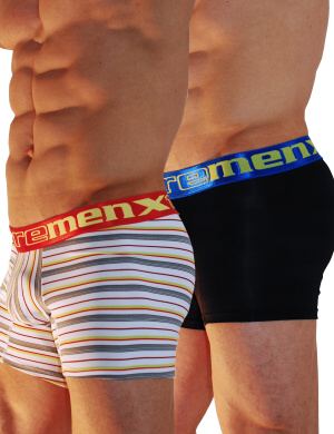 Pánské boxerky Xtremen -2 Pack- Microfiber Boxer BC, Velikost oblečení M Pánské boxerky Xtremen -2 Pack- Microfiber Boxer BC, Velikost oblečení M