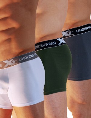 Pánské boxerky Xtremen 3 Pack-Microfiber Boxer BKS, Velikost oblečení S Pánské boxerky Xtremen 3 Pack-Microfiber Boxer BKS, Velikost oblečení S