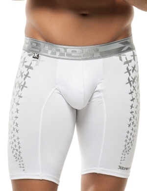 Boxeri Xtremen Sports Boxer Printed alb, 1 perechi, mărimea L Boxeri Xtremen Sports Boxer Printed alb, 1 perechi, mărimea L