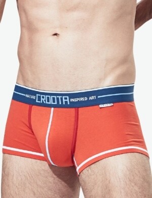 Pánské boxerky Croota Solid 01 Orange, Velikost oblečení M Pánské boxerky Croota Solid 01 Orange, Velikost oblečení M