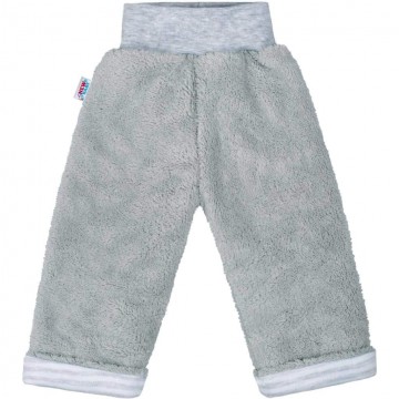 Zimní dětské tepláčky New Baby Ušáček šedé Zimní dětské tepláčky New Baby Ušáček šedé
